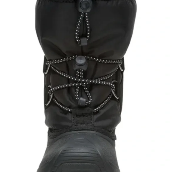 Kamik Northpole Waterproof Snow Boot Black Unisex Size 6Y - Picture 2 of 12